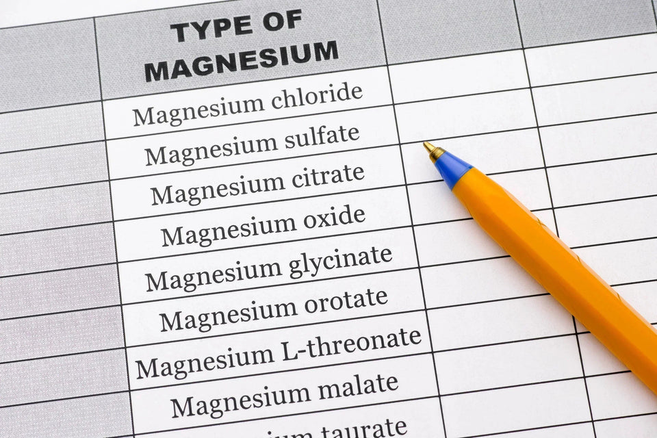 Magnesium 101: Typen, Vorteile und wie man das richtige auswählt