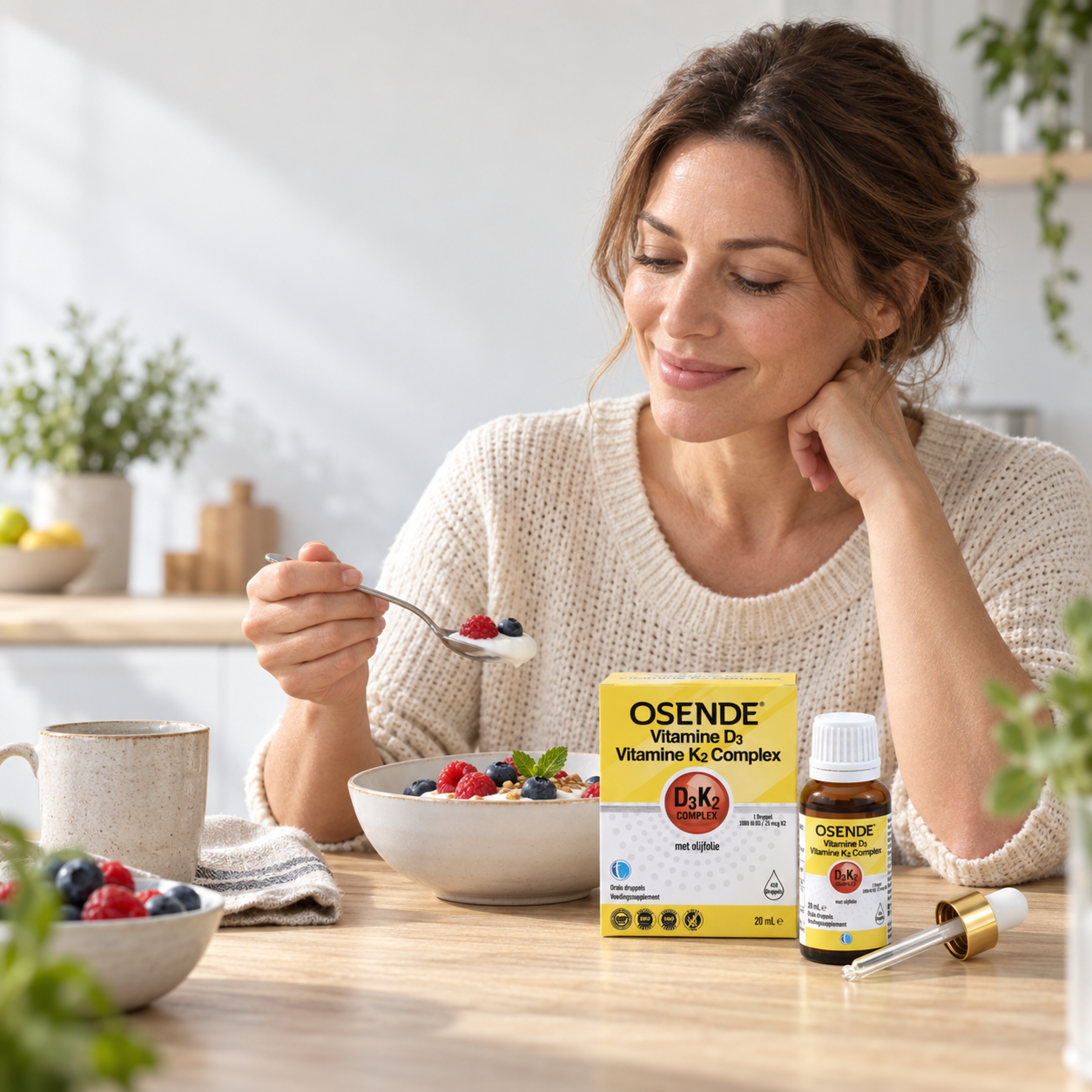 OSENDE Vitamin D3&K2 Komplex | Tägliche Nahrungsergänzung