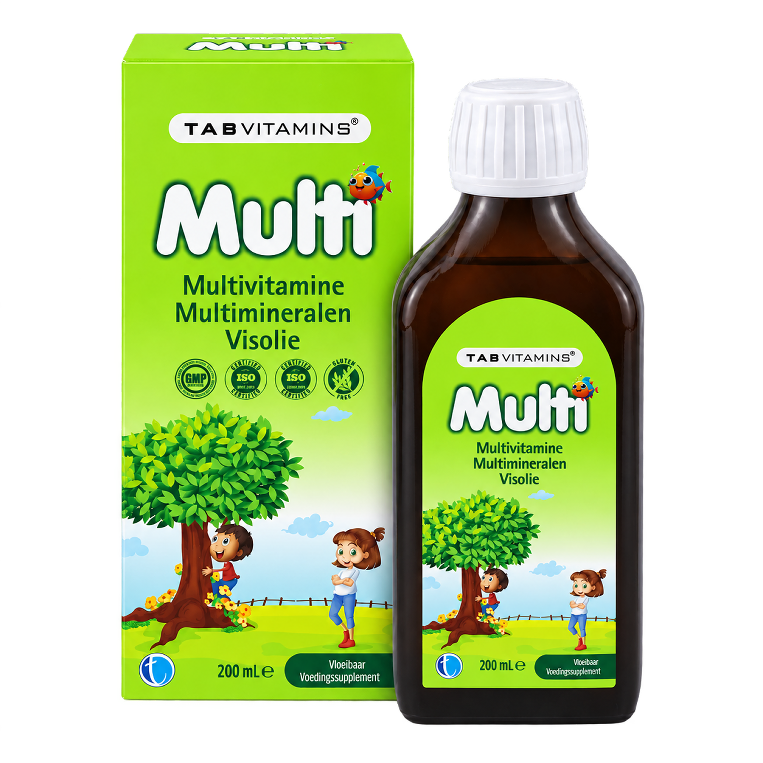 TAB Vitamins Multi | Multivitamin-, Multimineral- & Fischöl-Nahrungsergänzungsmittel