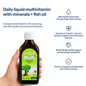 TAB Vitamins Multi | Multivitamin-, Multimineral- & Fischöl-Nahrungsergänzungsmittel
