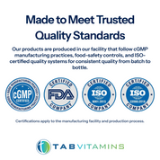 TAB Vitamins Multi | Multivitamin-, Multimineral- & Fischöl-Nahrungsergänzungsmittel