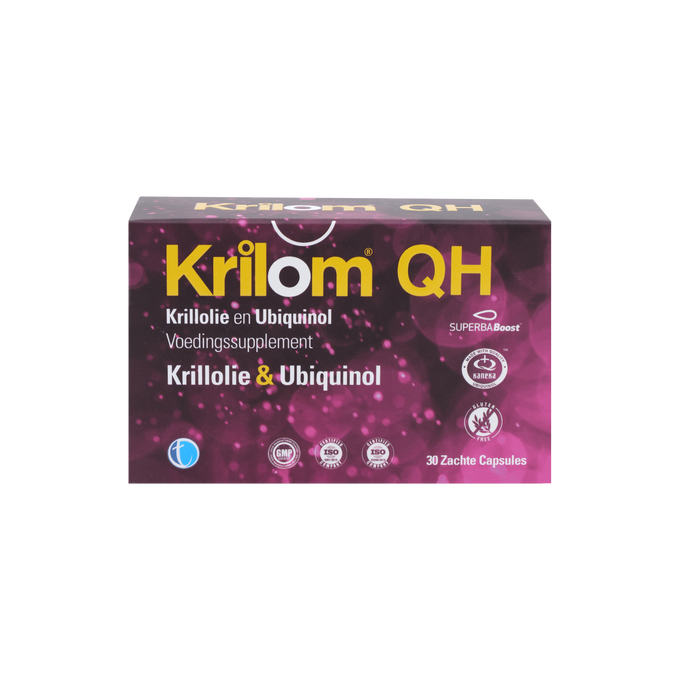 Krilom QH | Nahrungsergänzungsmittel mit Krillöl und Ubiquinol