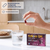 Krilom QH | Krill Oil & Ubiquinol Food Supplement - TAB Vitamins