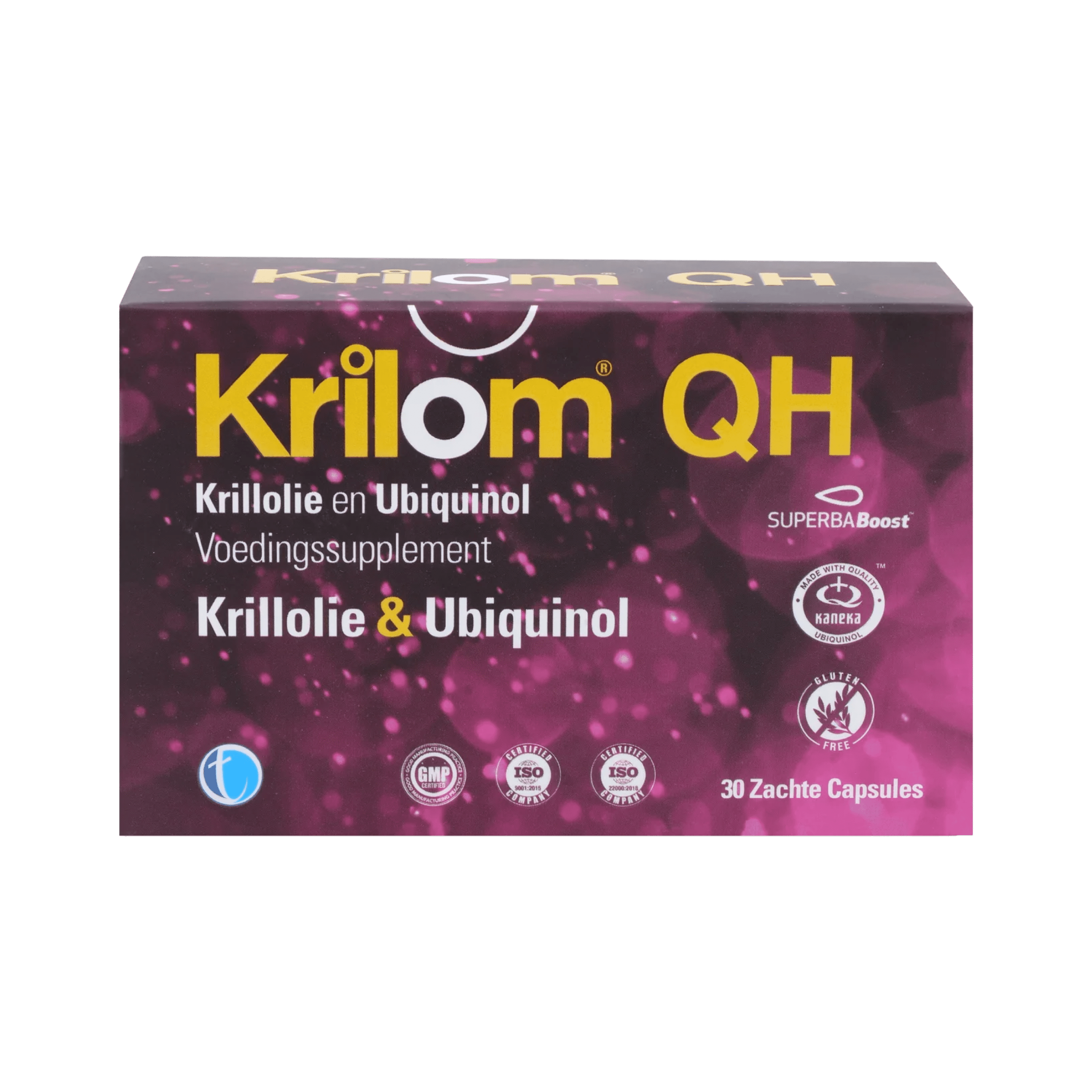 Krilom QH | Krill Oil & Ubiquinol Food Supplement - TAB Vitamins