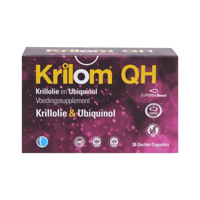 Krilom QH | Nahrungsergänzungsmittel mit Krillöl und Ubiquinol