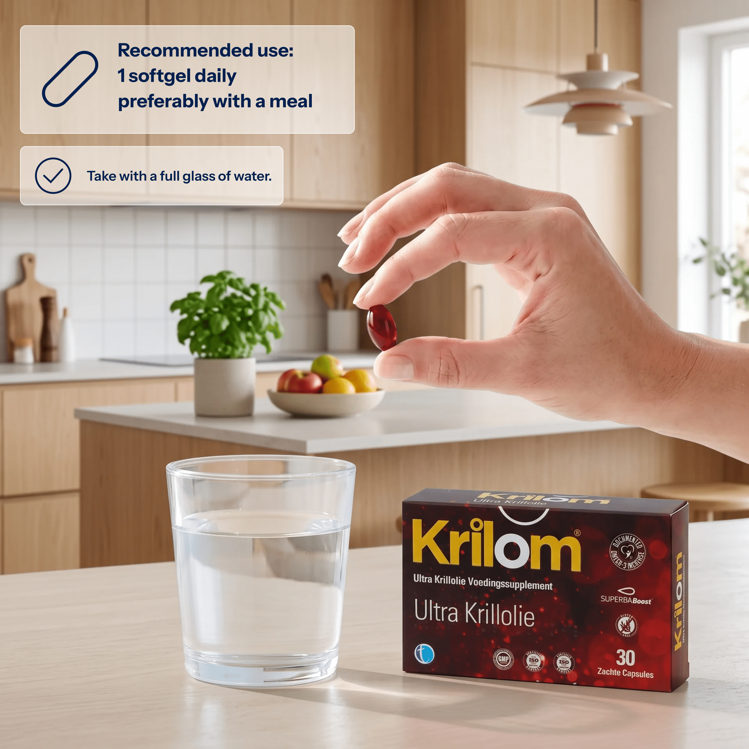 Krilom Ultra Krill Oil | Omega-3 Supplement - TAB Vitamins