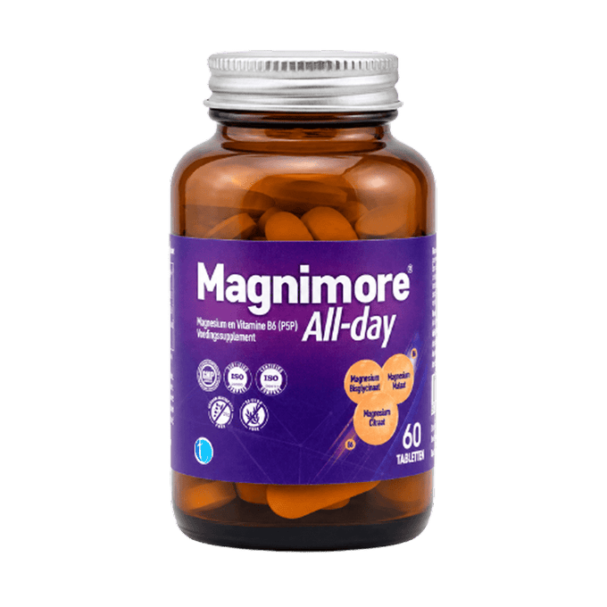 Magnimore All Day 60 | Magnesium-Nahrungsergänzungsmittel