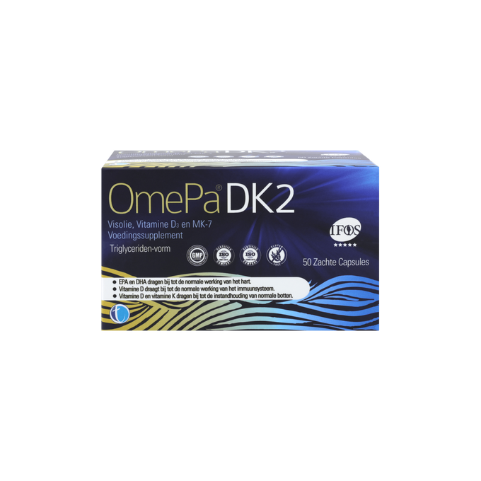 OmePa DK2 | Omega-3- & Vitamin-D3+K2-Nahrungsergänzungsmittel