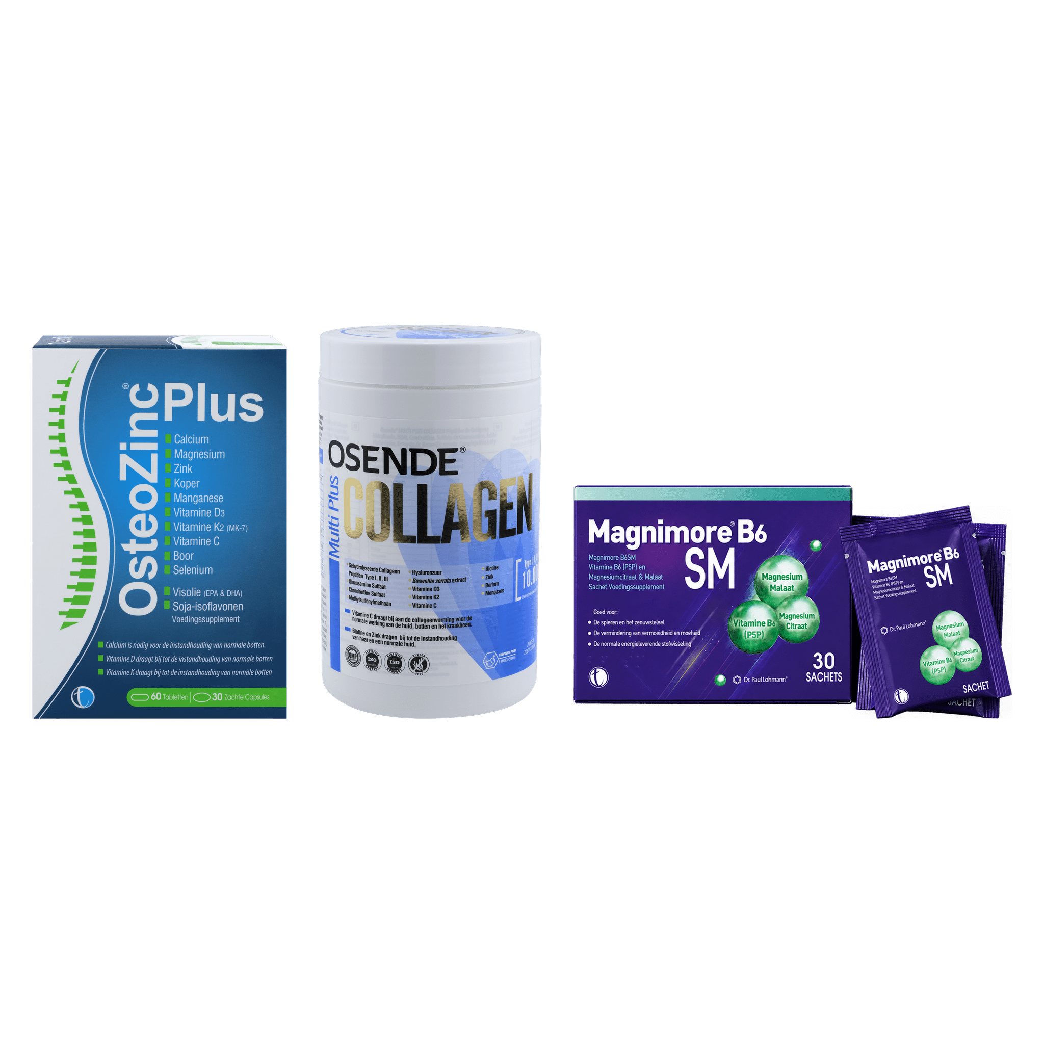Skeletal Strength Bundle | Calcium, Collagen & Magnesium - TAB Vitamins