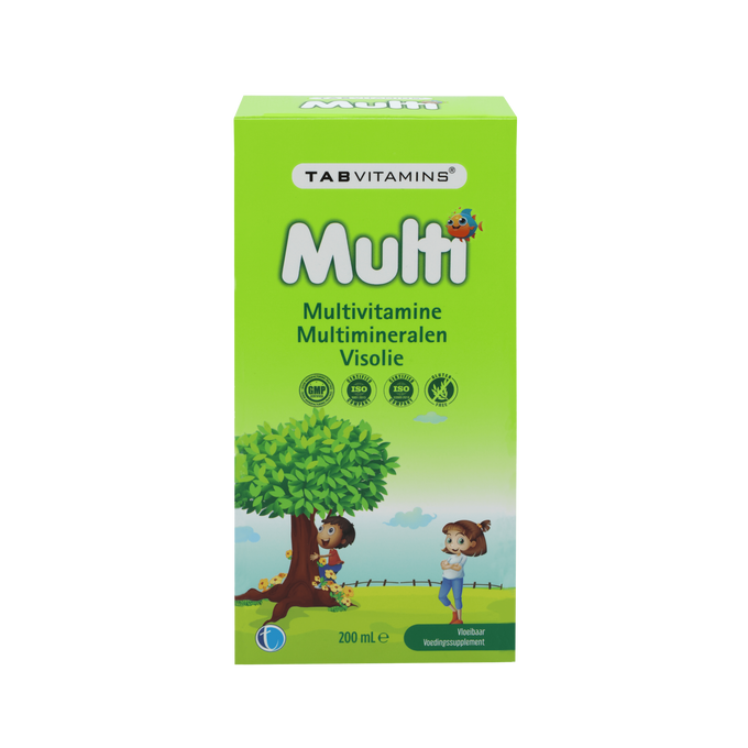 TAB Vitamins Multi | Multivitamin-, Multimineral- & Fischöl-Nahrungsergänzungsmittel