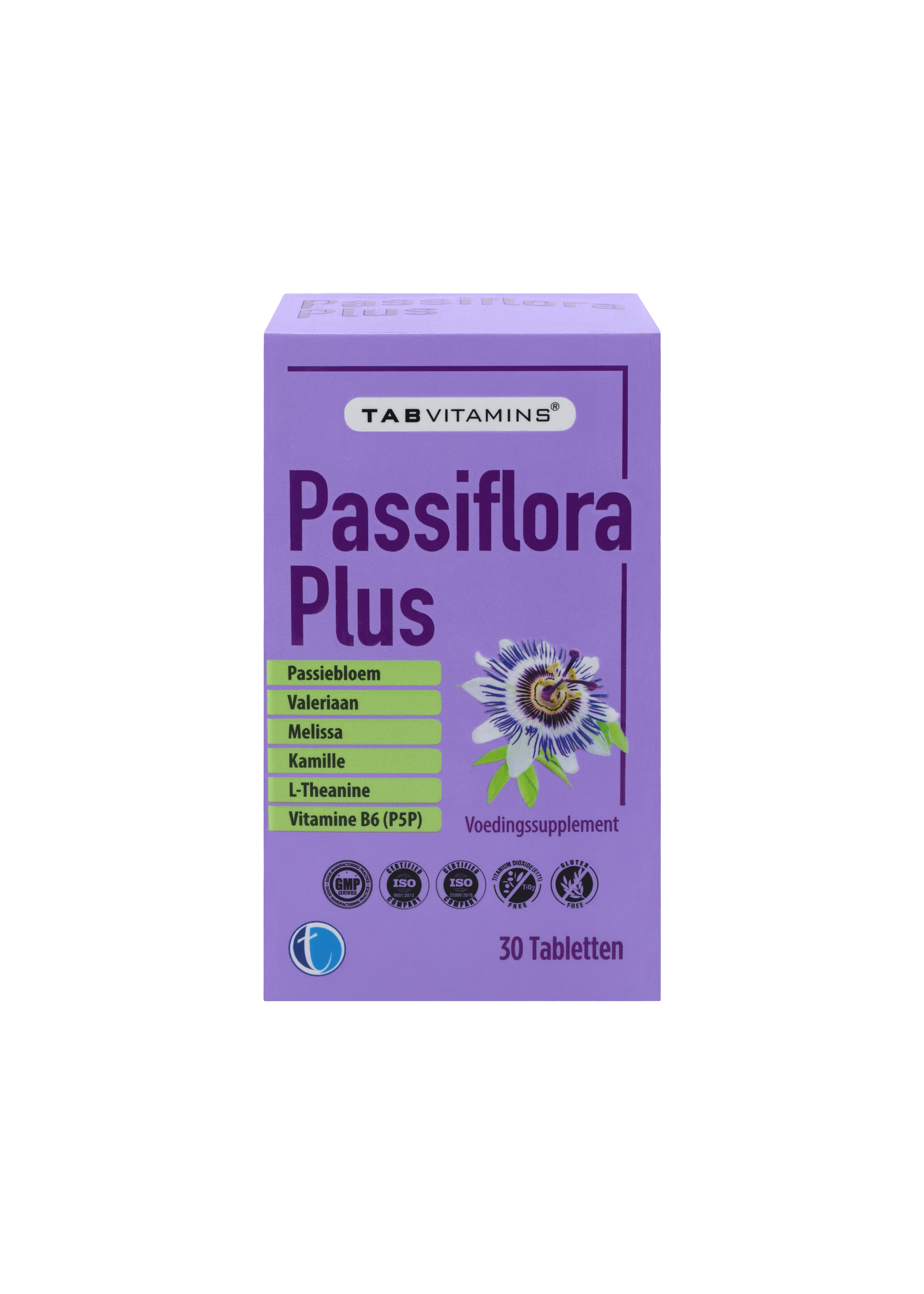 TAB Vitamins Passiflora Plus | Daily Food Supplement - TAB Vitamins