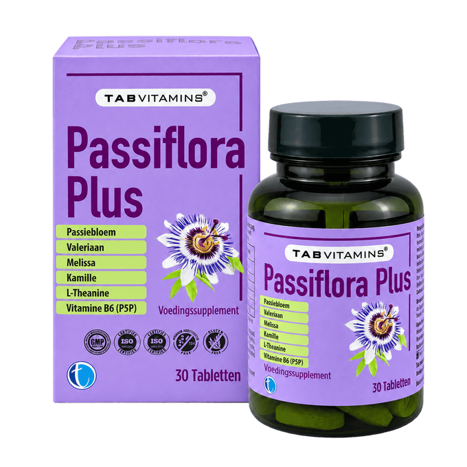 TAB Vitamins Passiflora Plus | Tägliches Nahrungsergänzungsmittel