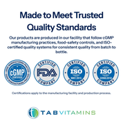 TAB Vitamins Vitality Energy | Multivitamin & Multimineral Supplement - TAB Vitamins