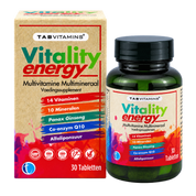 TAB Vitamins Vitality Energy | Multivitamin & Multimineral Supplement - TAB Vitamins