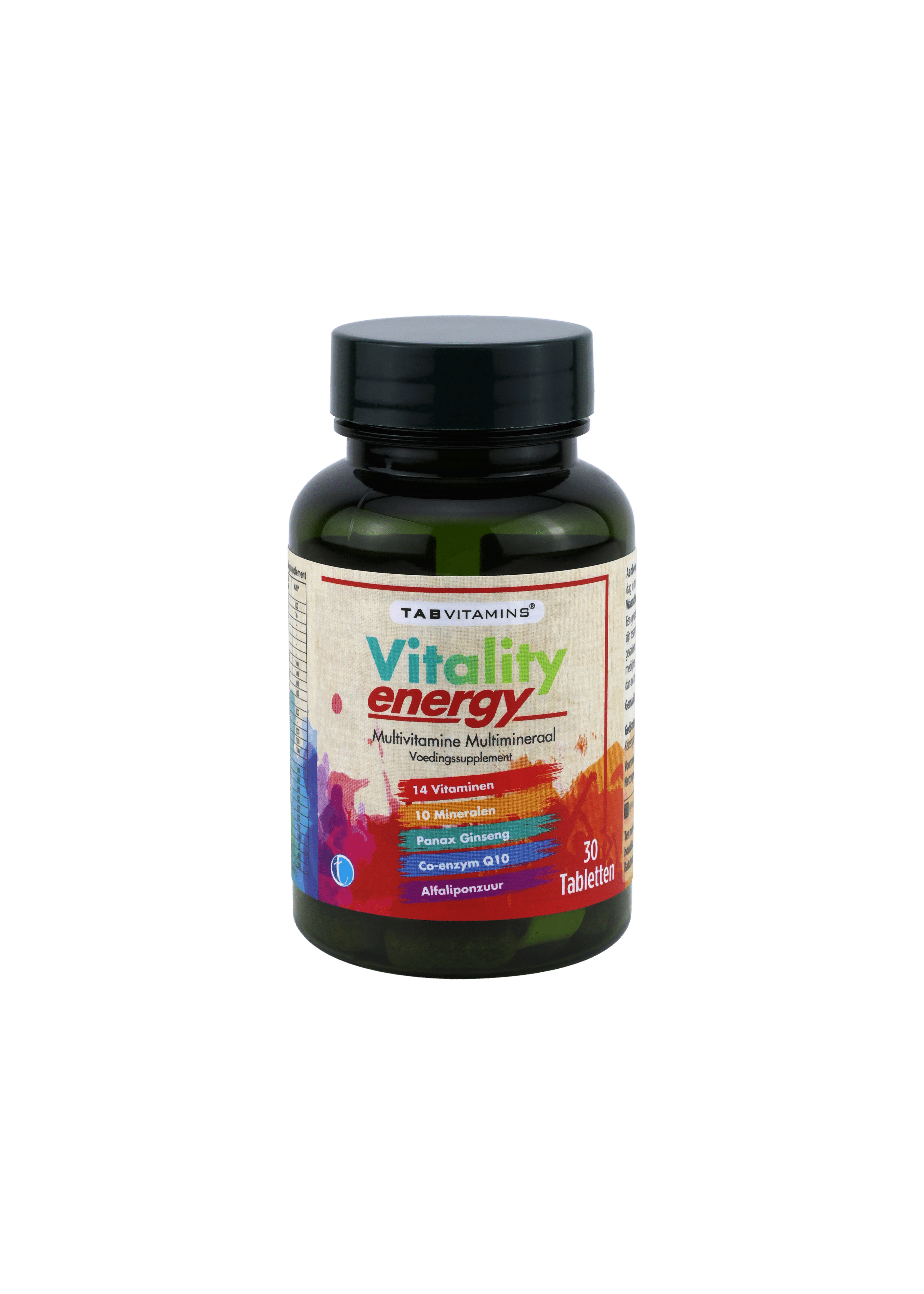 TAB Vitamins Vitality Energy | Multivitamin & Multimineral Supplement - TAB Vitamins